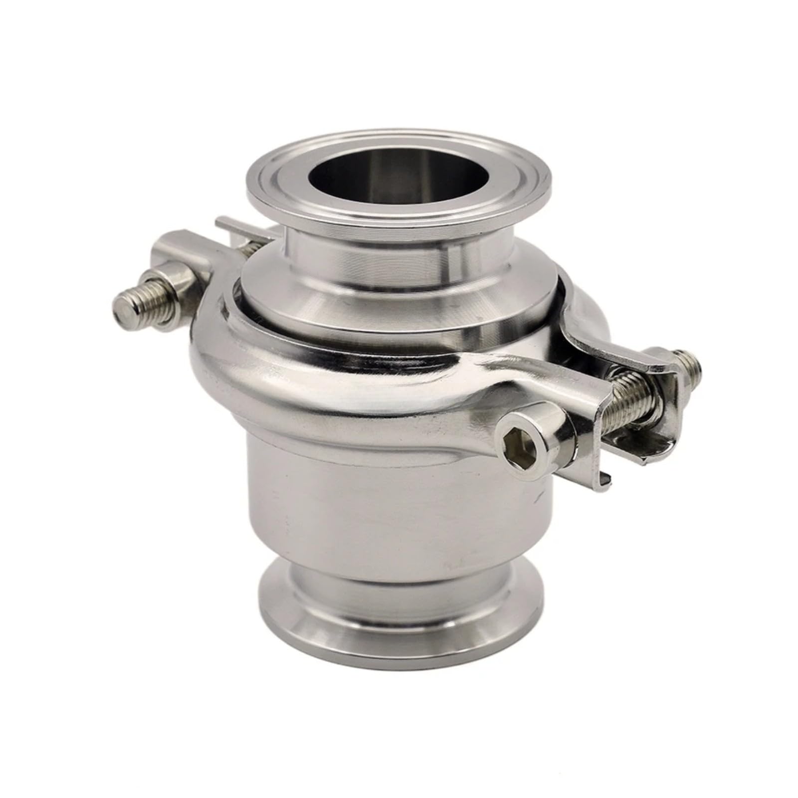 1 pcs Válvula de retención sanitaria Tri-Clamp 102mm Férula 119mm