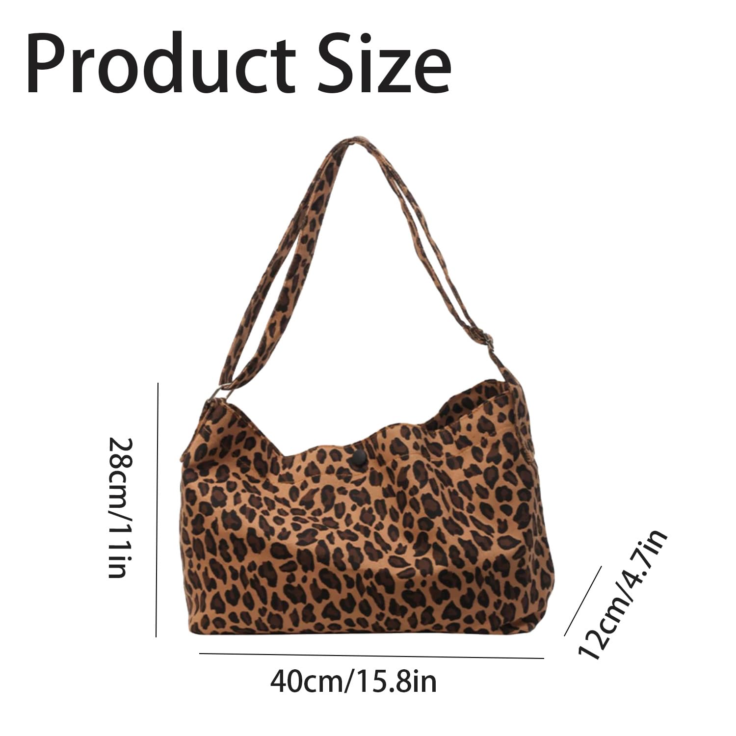 BAUIOREAD leopard print bag,leopard print clutch bag,crossbody bag, jacquard handbag, animal print? cheetah print purse