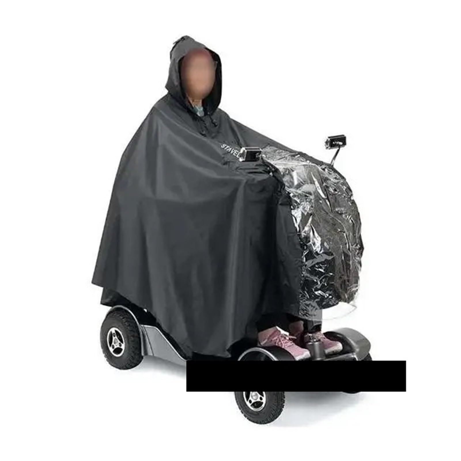 Chubasquero Silla De Ruedas Poncho impermeable universal for scooter de movilidad for personas mayores, con capucha for silla ruedas, for bicicleta eléctrica, funda for ciclismo eléctrico(Style 3)