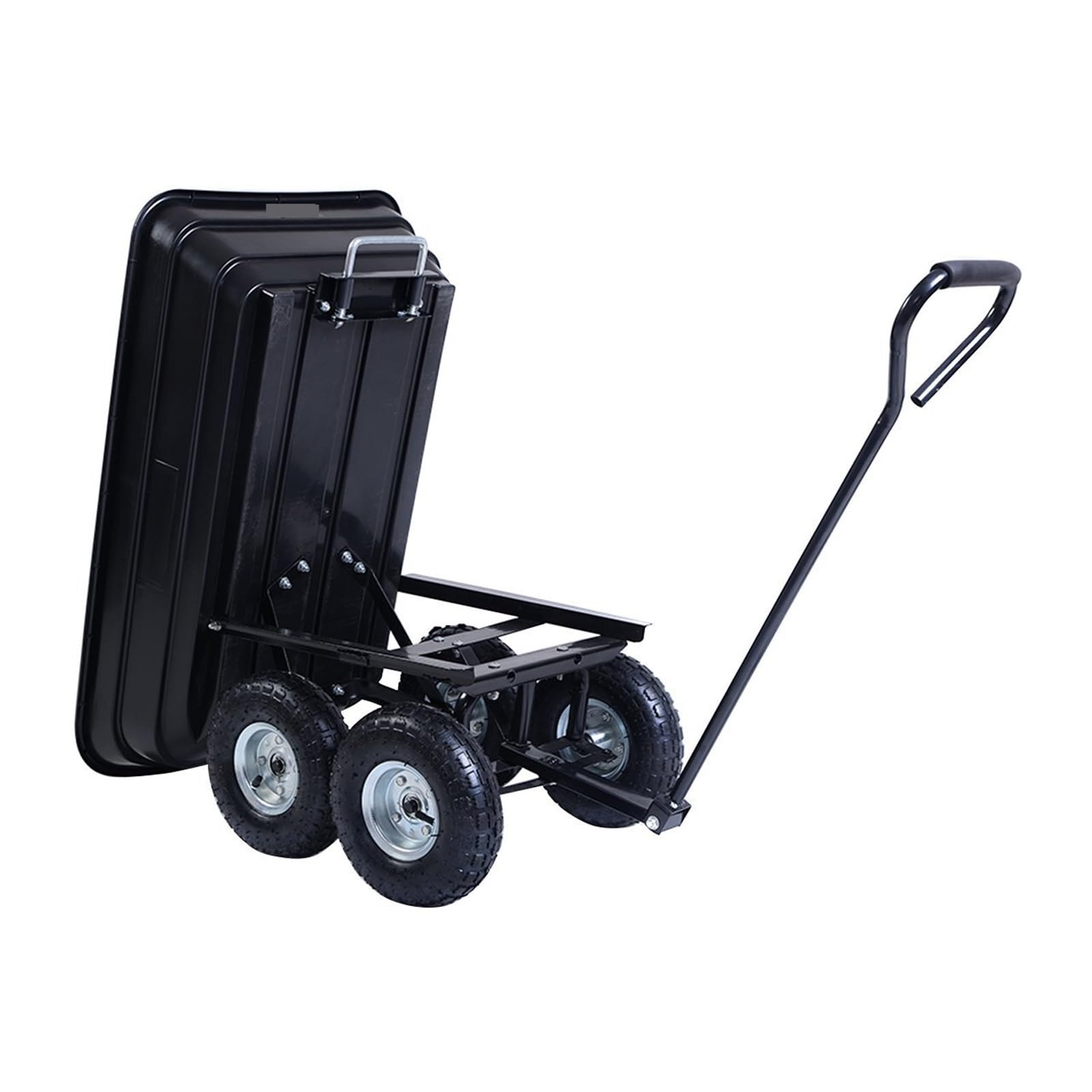 Chariot à Benne basculante de Jardin, brouette, Camion à Benne Robuste avec Fonction de basculement, for Les fermes de Jardin de Plage brouette Jardin