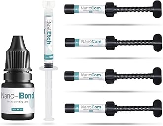 NanoCom Composite Kit | Universal Nano-Hybrid Composite Restorative | High-Strength, Radio-Opaque Fillings | Aesthetic, Durable & Long-Lasting Dental Restorations