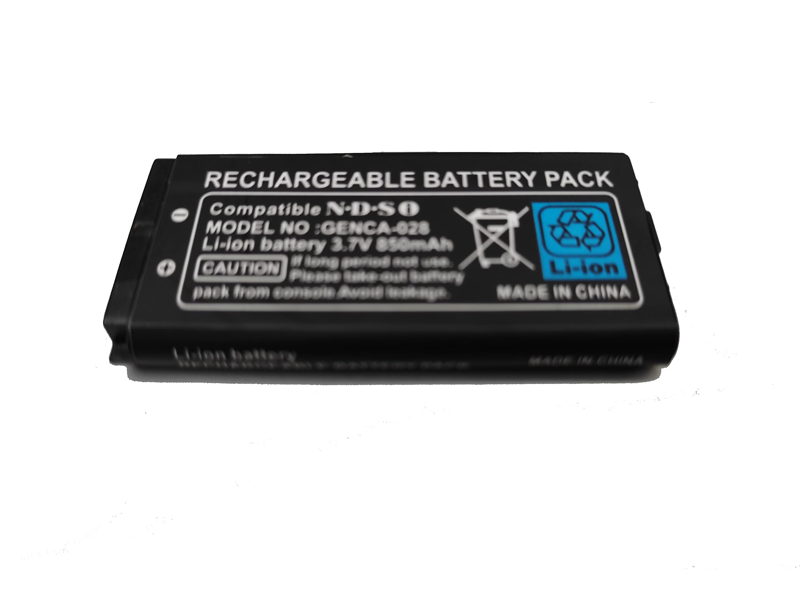 Link-e : Bateria Recargable de Repuesto de 3,7V 850mAh Compatible con la Consola de Juegos Nintendo DSI