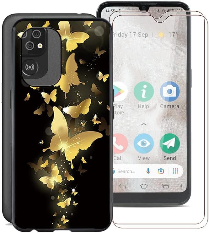 KJYF Phone Case for Doro 8100 Plus (6.1"), Soft Silicone TPU Case