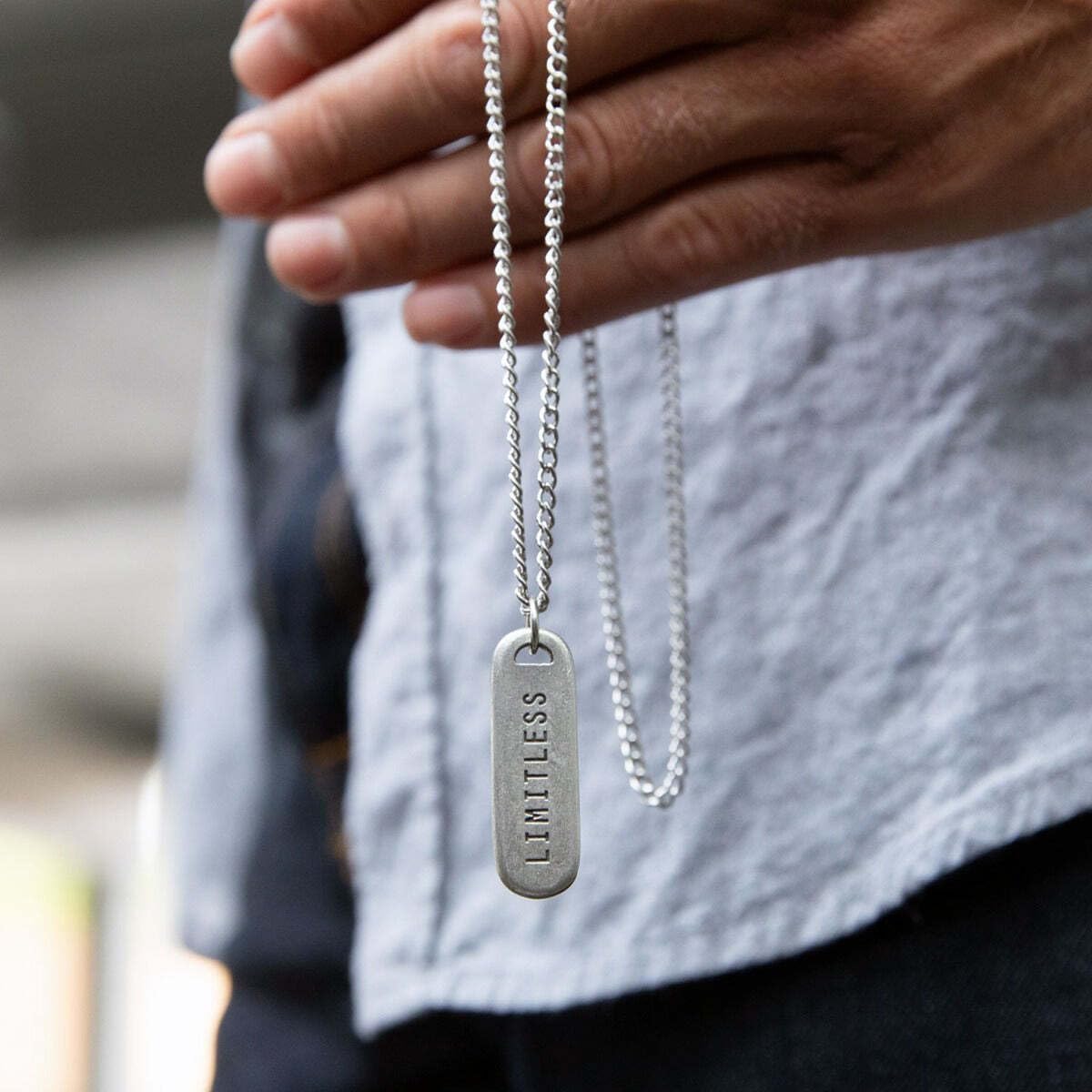 LISA LEONARD DESIGNS Pewter Pendant Necklace Minimalist Jewelry Necklaces For Women Gift For Her Dainty Necklaces - Image 7