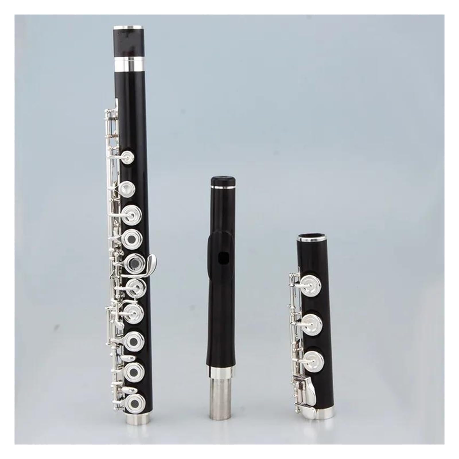 flet prosty Ebony Flute Professional C Key 17-otworowy instrument fletowy z pudełkiem Instrument dęty drewniany