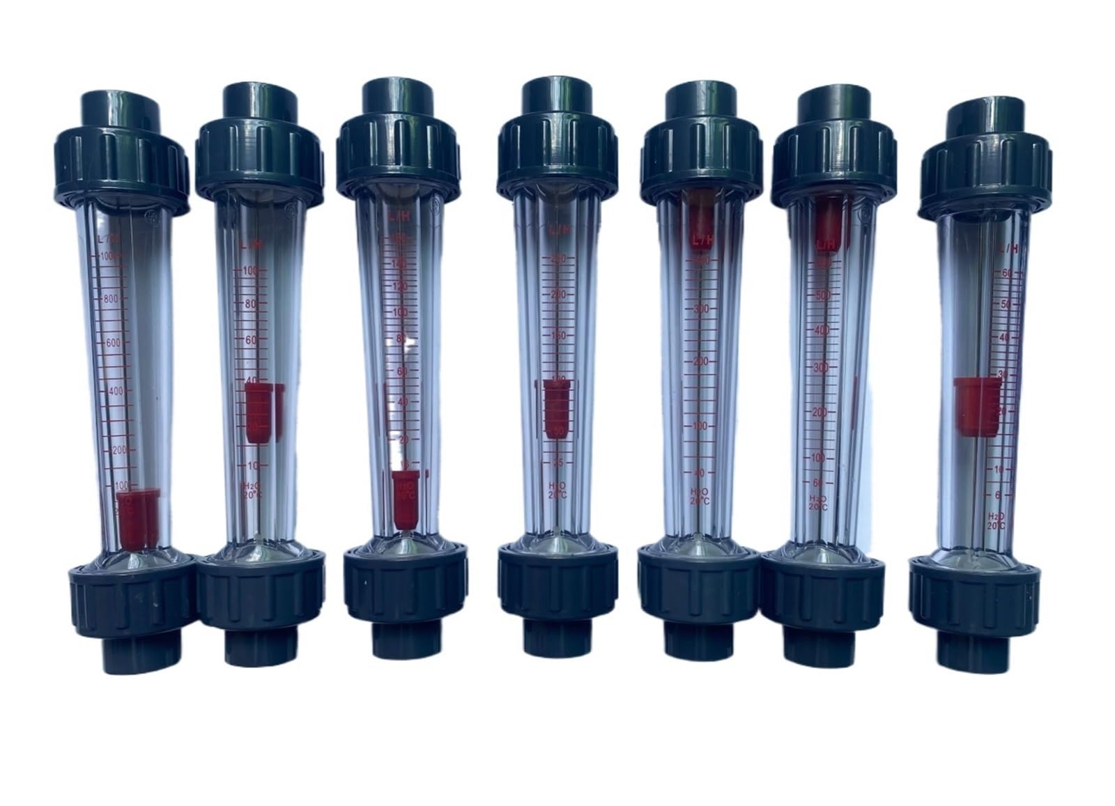 QfUxYYSLD LZS-15 1/2" Water Flow Meter, Indicator and Rotameter for 202mm(6-60L) Liquid