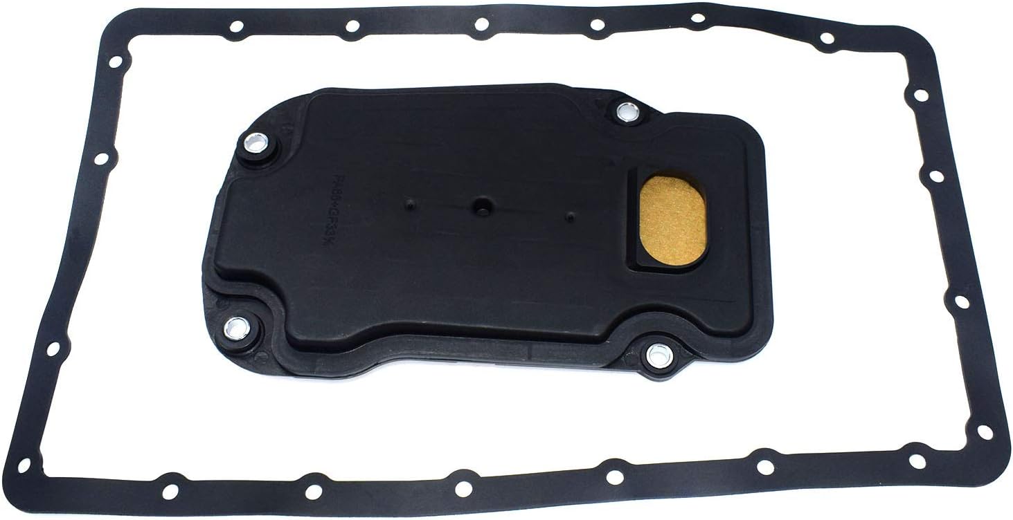 Transmission Oil Strainer Filter & Pan Gasket Fit For 2006-2010 Lexus IS350 IS250 LS430 35330-50020,35168-60010
