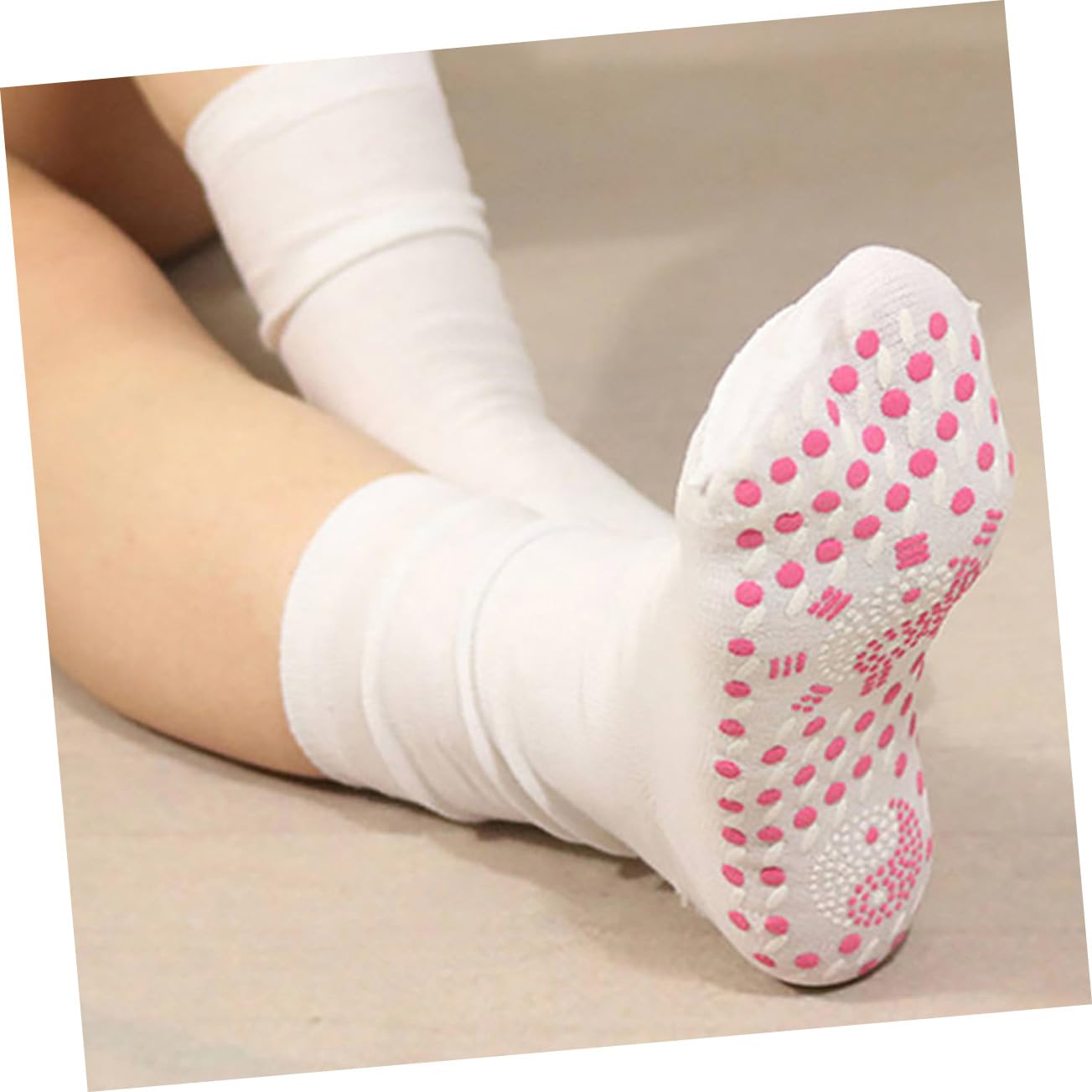 GALPADA 6 Pares Calcetines Térmicos Autocalentables Cálidos y Suaves para Hombres y Mujeres Invierno Autocalentamiento Transpirable para Camping y Esquí