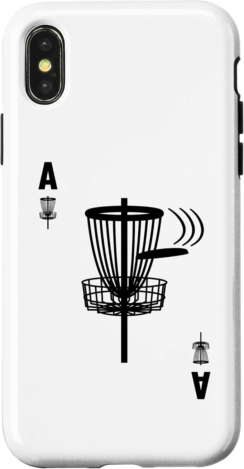Amazon Com Iphone Se 7 8 Frisbee Golf Hole In One Ace Card Funny Disc Golf Case