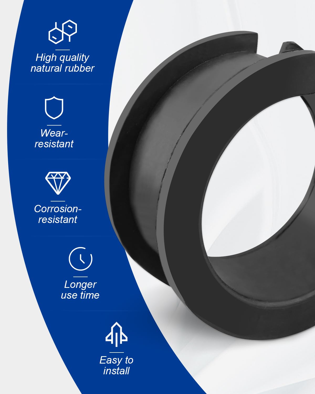 Rack And Pinion Bushing Sheisor H3 Power Steering Gear Bushing Steering Rack Pinion 680833 - View #4