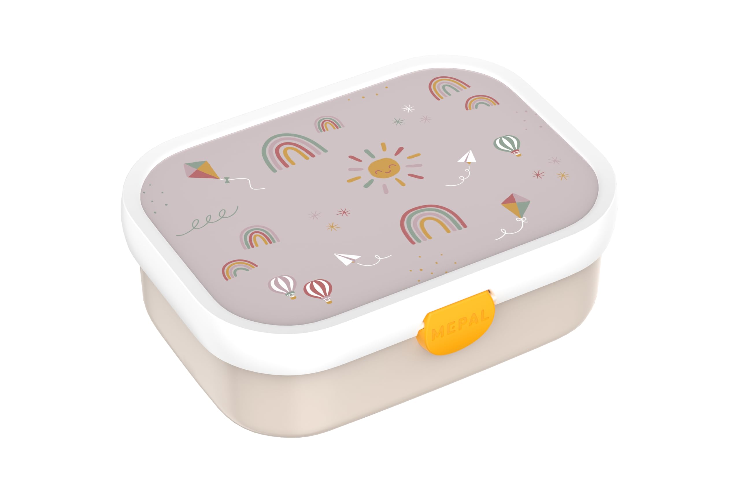 Mepal Campus Sunshine and Rainbow Lunchbox BPA Free Leakproof Hardwearing
