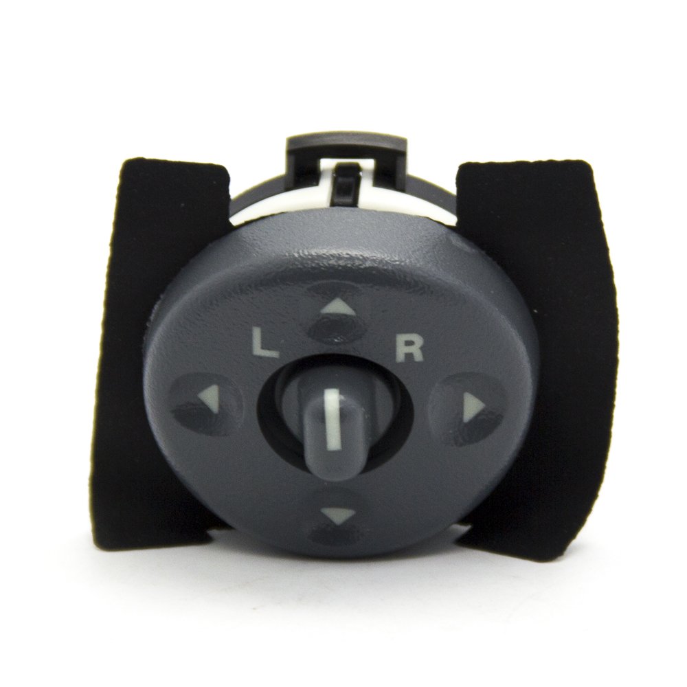 Power Mirror Control Switch - Compatible with Chevy GMC Isuzu Cadillac Oldsmobile Van SUV Pickup Truck - Replace # 15009690 19209371 901-000 - Rear View Mirror Remote Control Switch