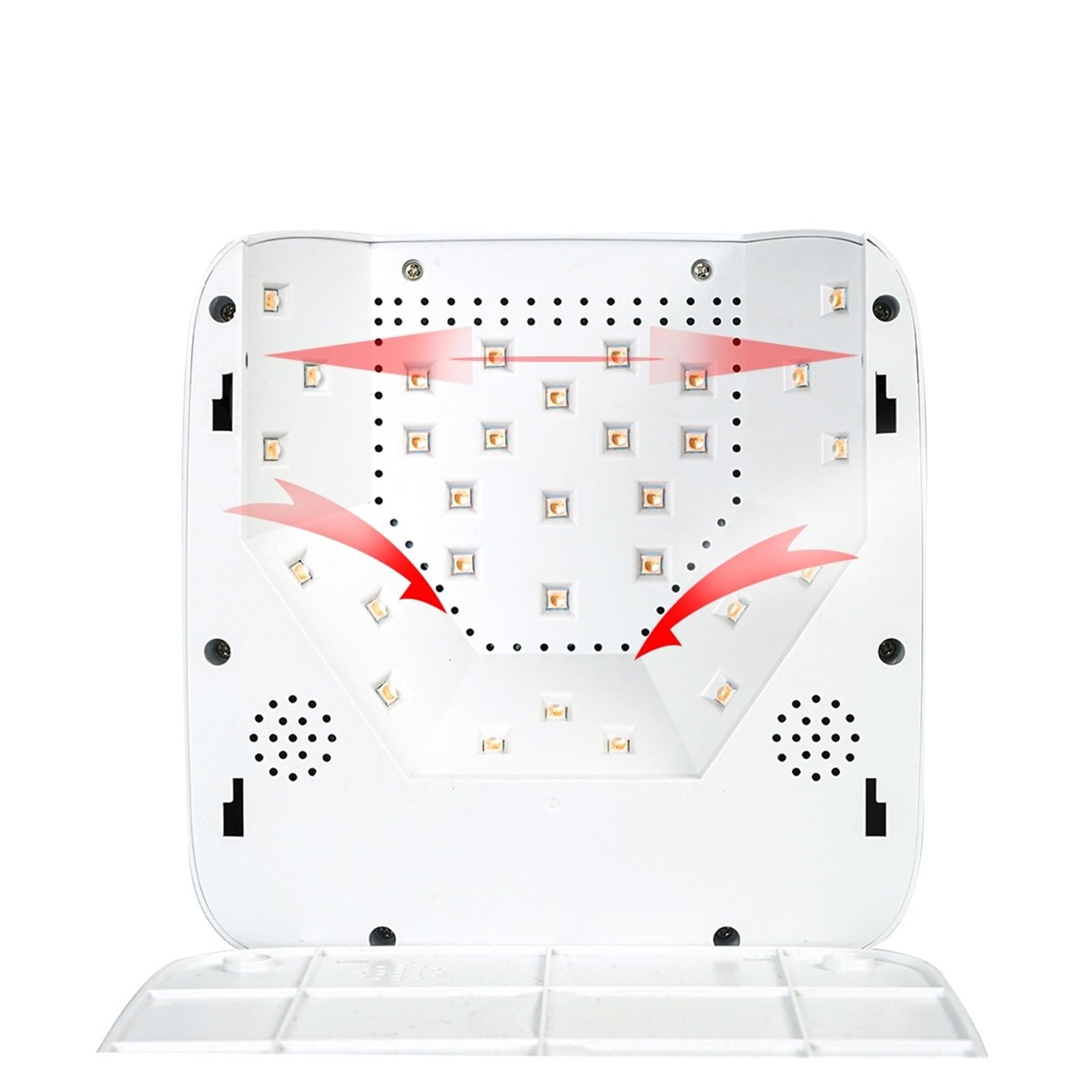 Lampara Uñas Semipermanentes, Lámpara de uñas LED UV de 54W, máquina secadora de esmalte de Gel inalámbrica recargable for uñas, luz UV for uñas, manicura profesional inalámbrica ,para el hogar y el s