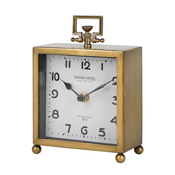 Classic Gold Vintage Table Clock