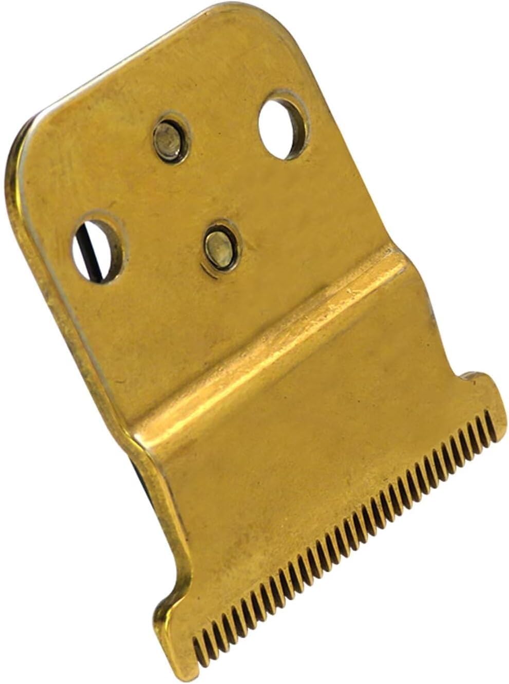 Version Stainless Steel Cut Blade (Gold), T Style Shape Hair Clipper Blade for D7#32655 D8#32400,for Andis Slimline Pro Li D7/D8