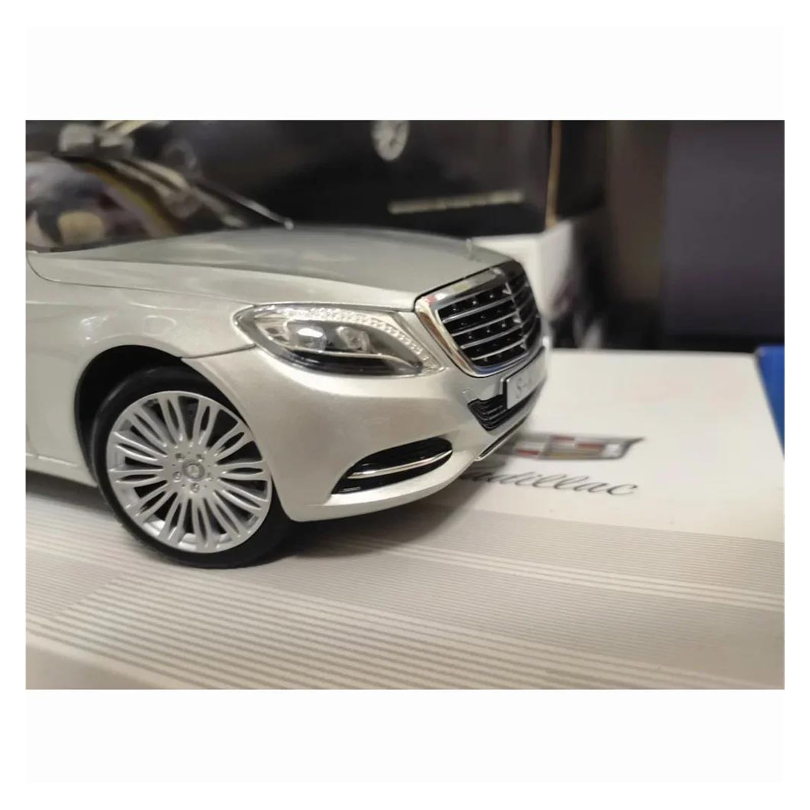 Metallo Scala Replica Simulazione Auto Lega Lusso Mercedes Classe S W222 Modello Scala 1 18 Ornamenti Metallo Per Collezione Modelli Hobby Veicoli Giochi Set