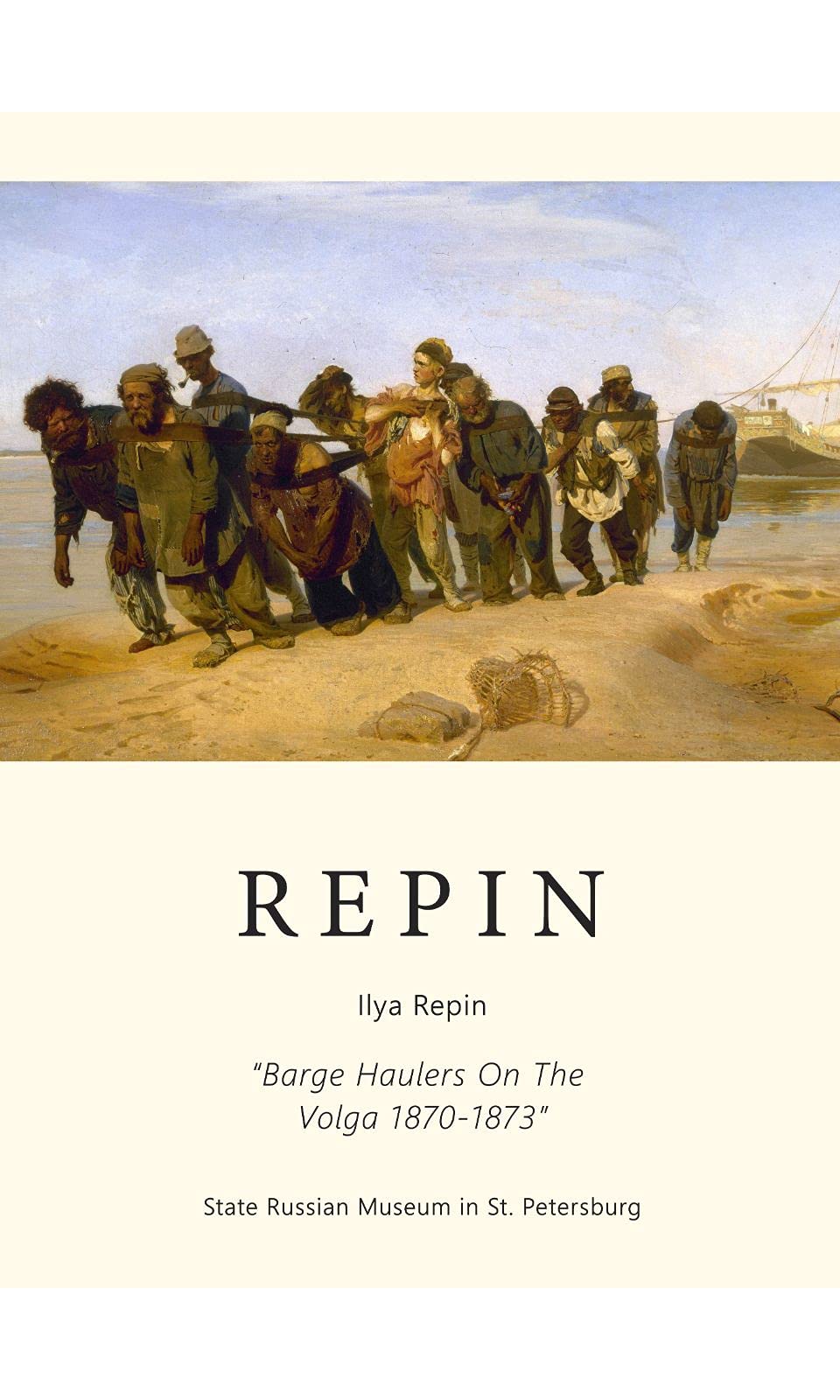 Wowposters Barge Haulers On The Volga By Repin Poster - 60X90 Cm