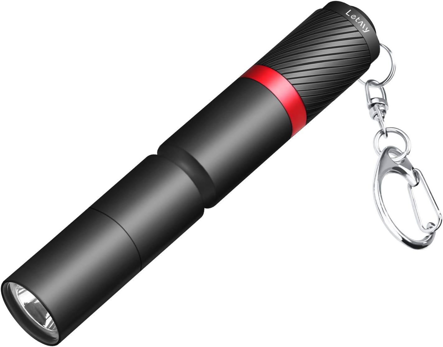 WdtPro Small LED Torch, Super Bright Mini Torches with Keyring - Best Flashlight for Gift, Camping, Outdoor, Emergency (1 Pack)