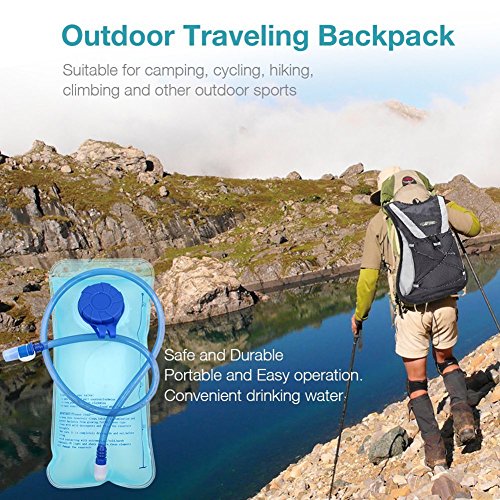 Image of Monvecle Hydration Pack Water Rucksack Backpack Bladder Bag Cycling Bicycle Bike /Hiking Climbing Pouch + 2L Hydration Bladder
