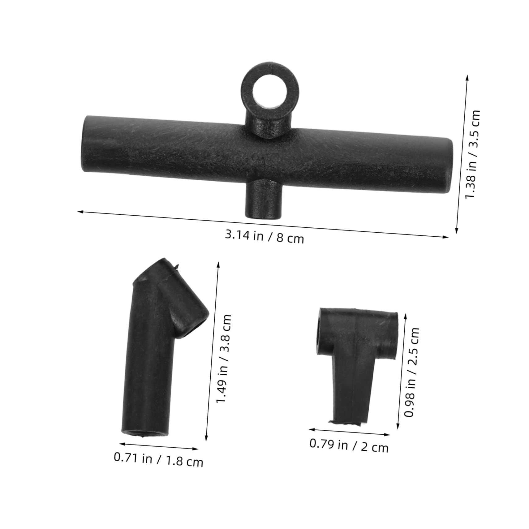 FELTECHELECTR 12pcs Kite Frame Assembly Tools: Plastic DIY Replacement Parts for Kites Rod Connectors for Enhance Stability and Easy Setup