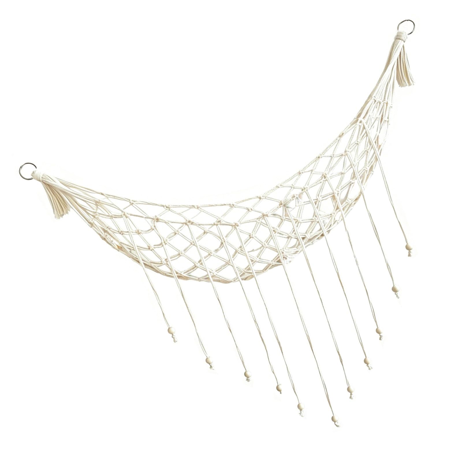 Wall Mounted Plush Hammock for Stuffed Animals and Dolls Perfect for Bedroom Nursery Game Room Decoration Large Toy Storage