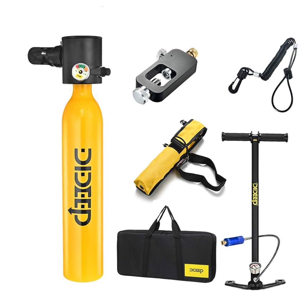 Amazon | ダイビング酸素ボンベセット 0.5L アルミニウム合金と