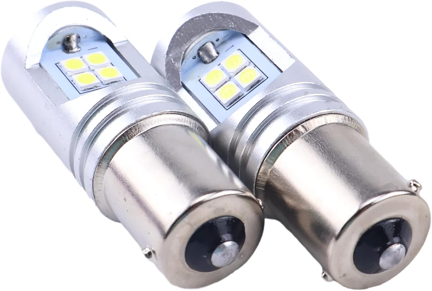 2X Hi/Lo LED light bulbs CH11439 SBA385120630 Compatible With JD 850 950 1050 1250 1450 1650 Tractor New Holland 1620 1920 2120 1510 image 4