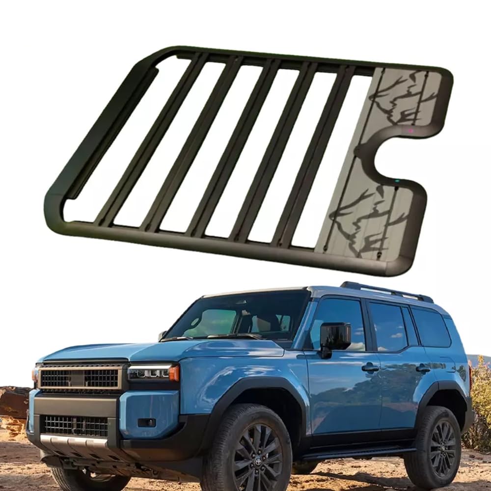YHELI Roof Rack Platform Fits Land Cruiser 2024, Roof Rack Cargo Carrier, 650lbs Load