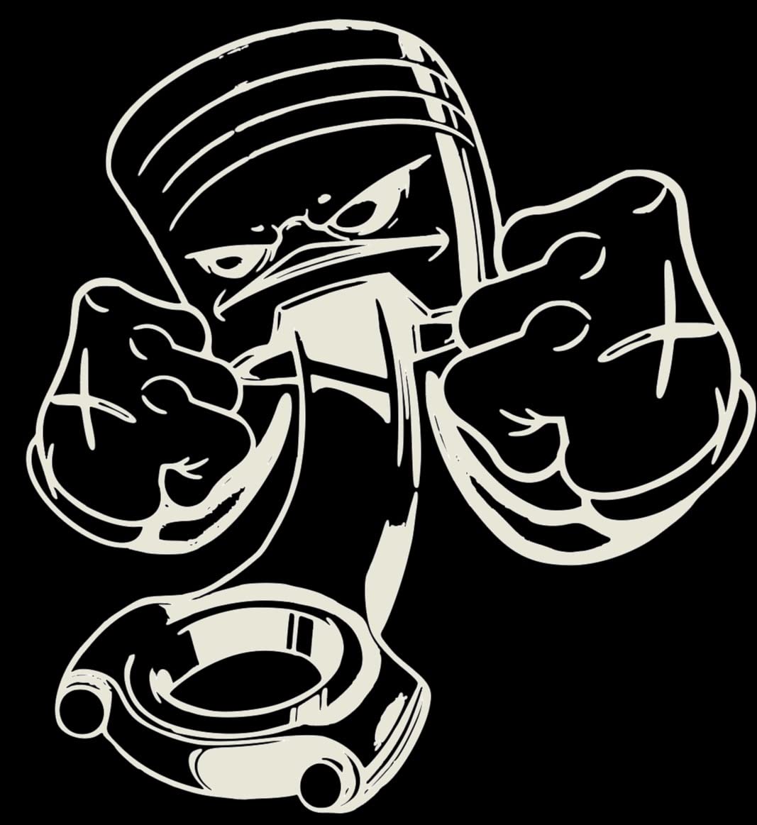Angry Mechanic Sticker Mechanic Artwork Raging