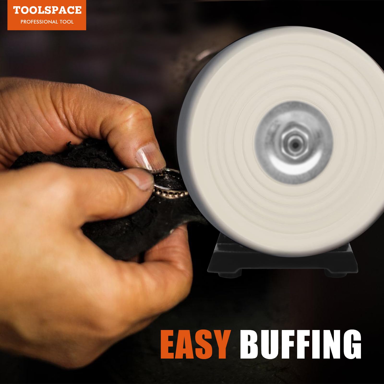 Φ205㎜　バフ研磨機　　◆　バッファー　バファー　ポリッシャー ミルウォーキー 電動ポリッシャー 研磨機 （ミルウォーキー M18 FUEL