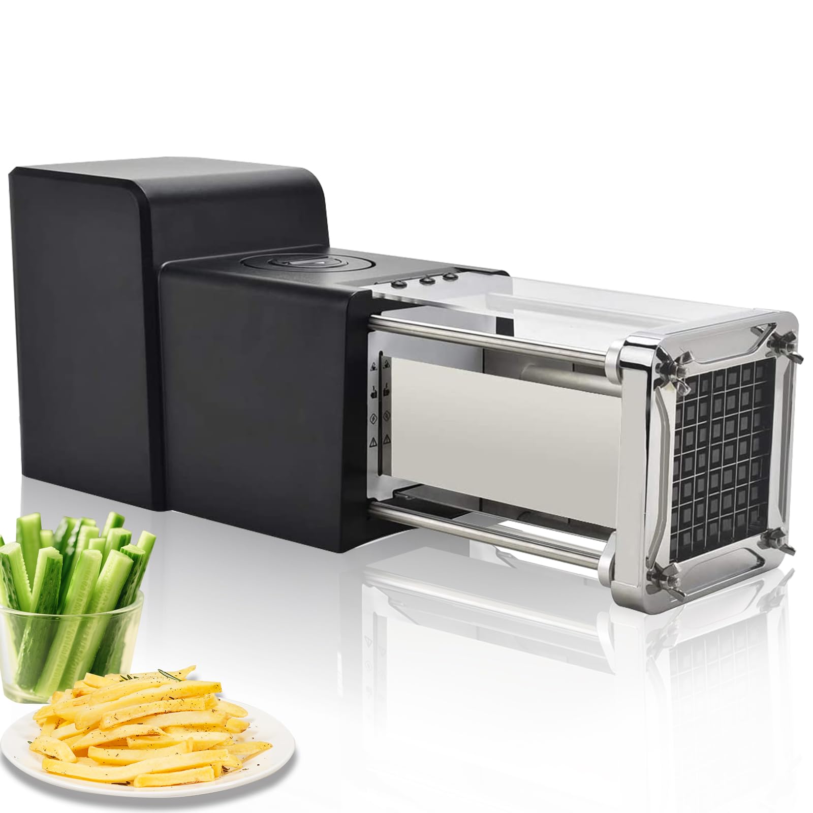 Tagliapatate Professionale In Acciaio Inox - Taglia Verdure Multifunzione Per Patate, Carote E Frutta - Foto 4