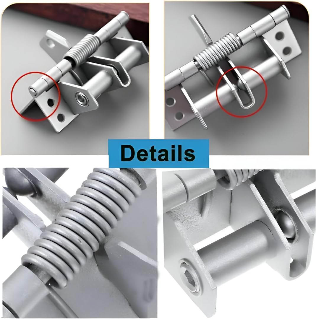 Self Closing Door Hinge - Automatic Door Closer -4