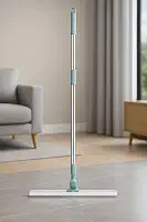 Rodo Articulado 180° Silicone Premium Inox - Desmontável Antirrisco Vidro Piso Banheiro