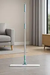 Rodo Articulado 180° Silicone Premium Inox - Desmontável Antirrisco Vidro Piso Banheiro