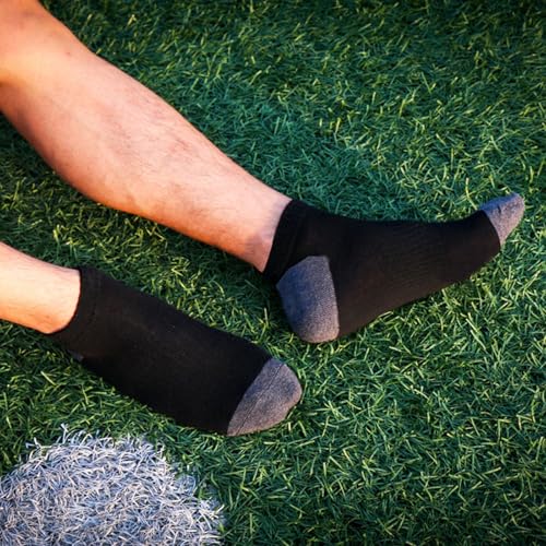 Image of 12-30 Pairs Low Cut Ankle Socks for Men Thin Breathable Casual No Show Athletic Socks Bulk