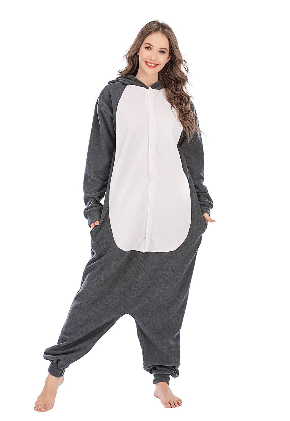 LBJR Disfraz de Animal Adulto Pijama Entero Animales Mujer Hombre — view 6