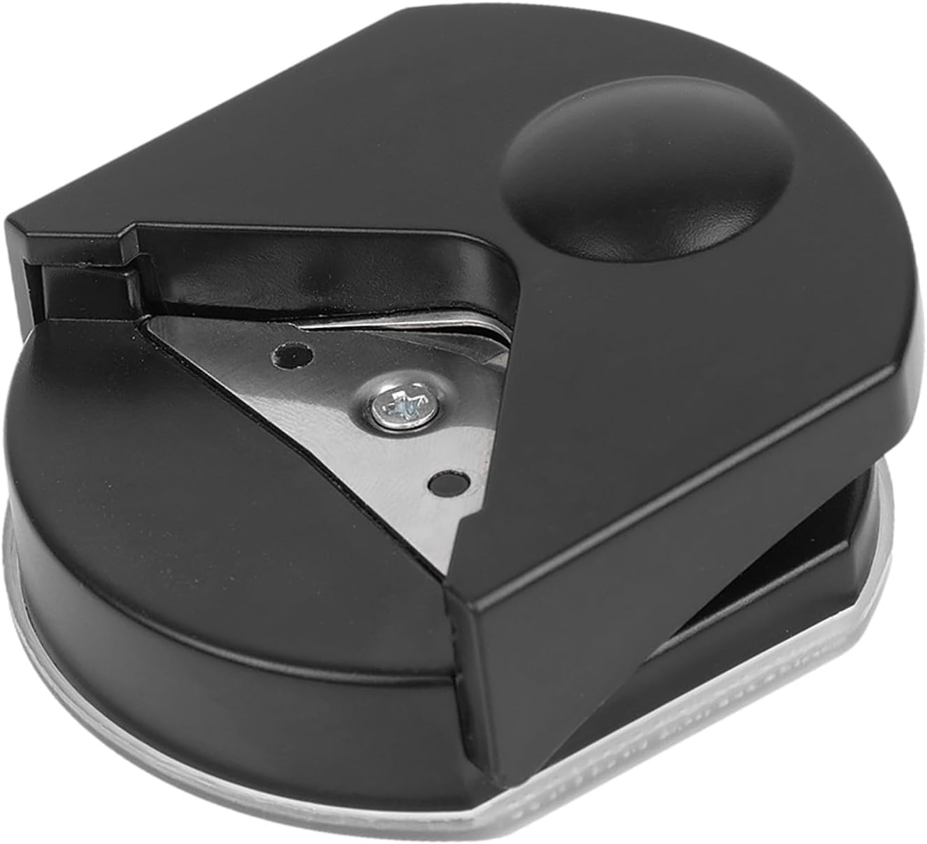 Black Corner Rounder Punch Corner Cutter Tool | Mini Portable Round Corner Trimmer Cutter for Card Photo Card Making DIY Projects Postcard Laminate