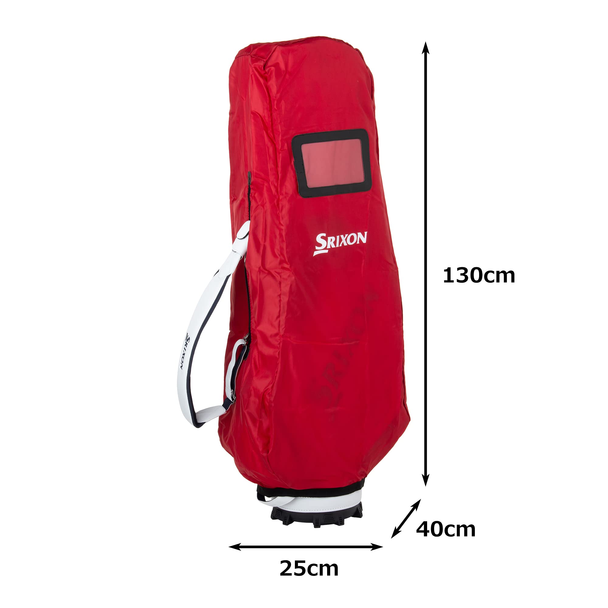 Amazon | DUNLOP(ダンロップ) SRIXON トラベルカバー GGB-S018T レッド