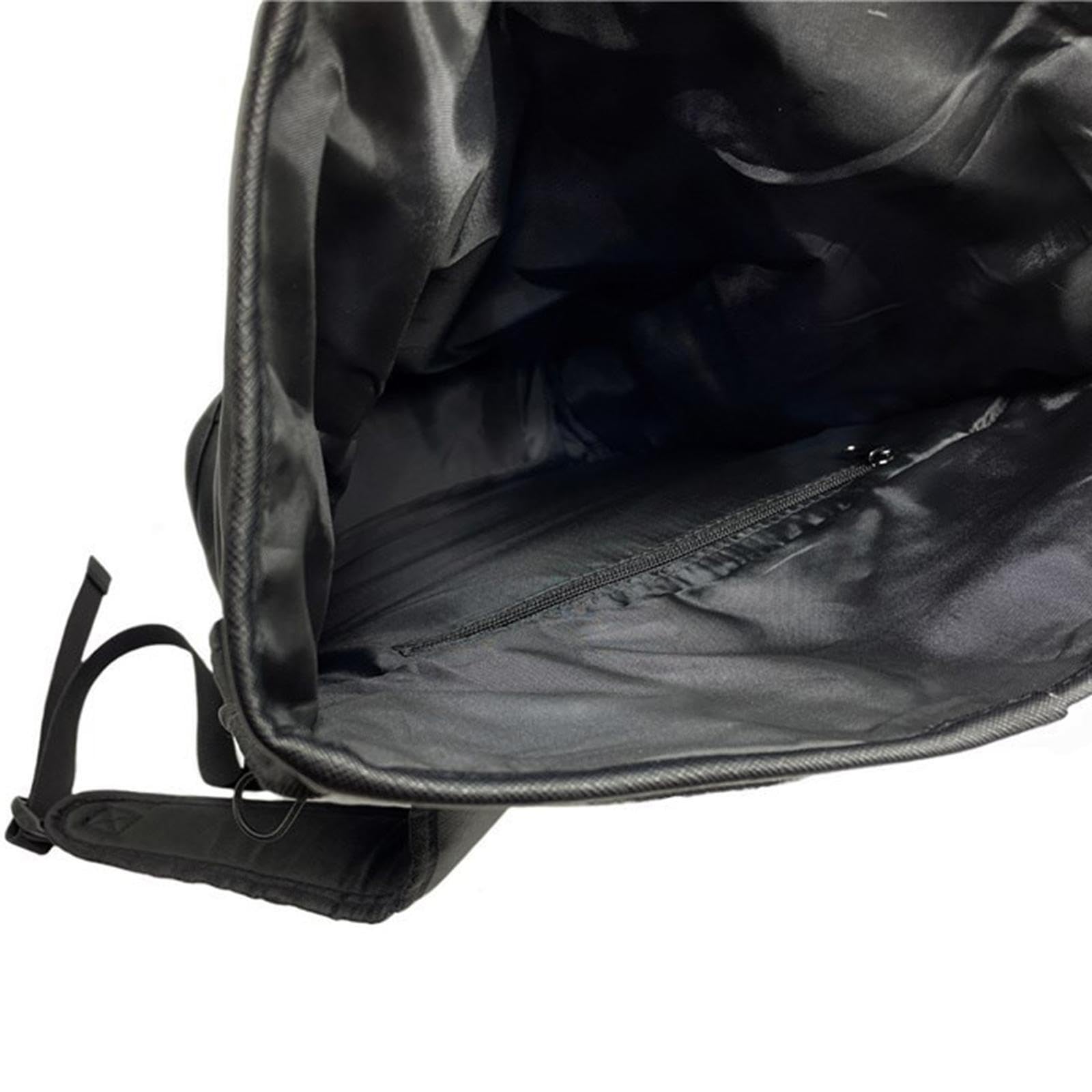 Cesta delantera plegable para bicicleta, elegante y desmontable, ideal para mochilas de bicicleta y almacenamiento de accesorios de ciclismo al aire libre, con funda