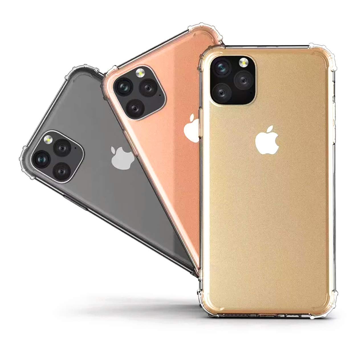 New AVC Platinum Quality Crystal Clear Case for : iPhone 11 Pro, 5.8-inch/iPhone 11, 6.1-inch/iPhone 11 Pro Max, 6.5-inch (2019) (iPhone 11 Pro 5.8-inch)