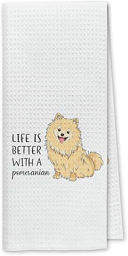 Miniatura 10 de Dibor Life is Better with A Doberman - Toallas de cocina, paños de cocina, paños de cocina, lindo paño de secado absorbente para perros y cachorros