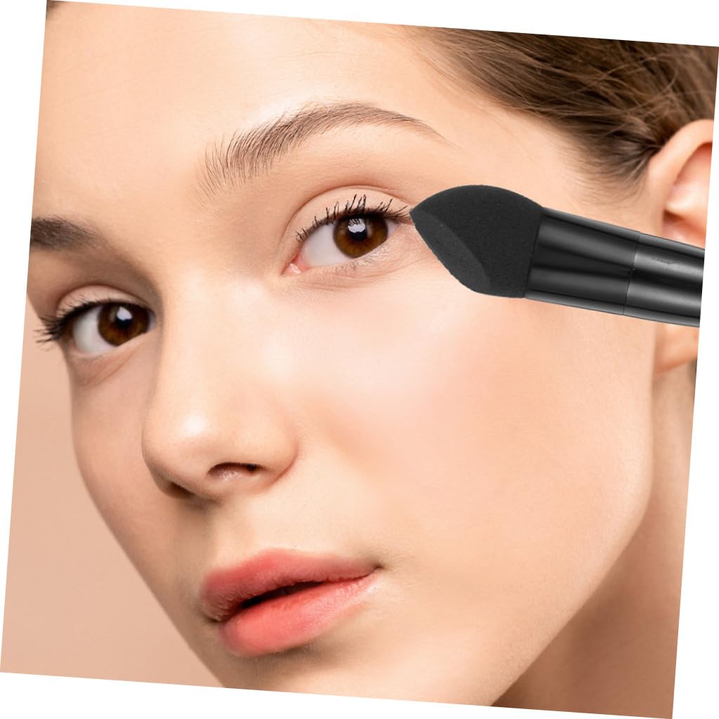 INOOMP 6 Esponjas de Maquillaje Portátiles, Productos de Belleza Látex, Forma de Bolígrafo, para Aplicar Maquillaje