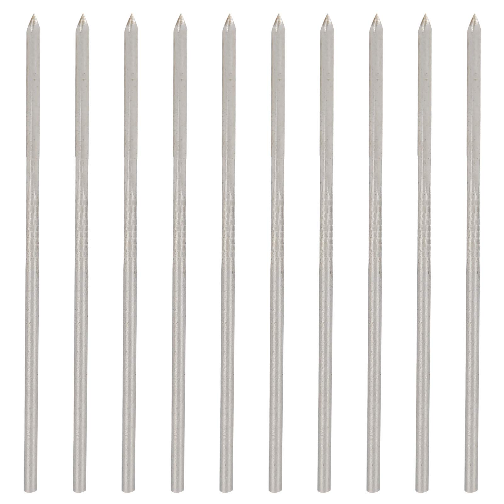 Respicefinem 10pcs High Speed Steel Machine Reamers Chucking Reamer Hole Cutting Tool With 13mm Diameter For Various Equipment Processing To Improve Hole Accuracy And Reduce