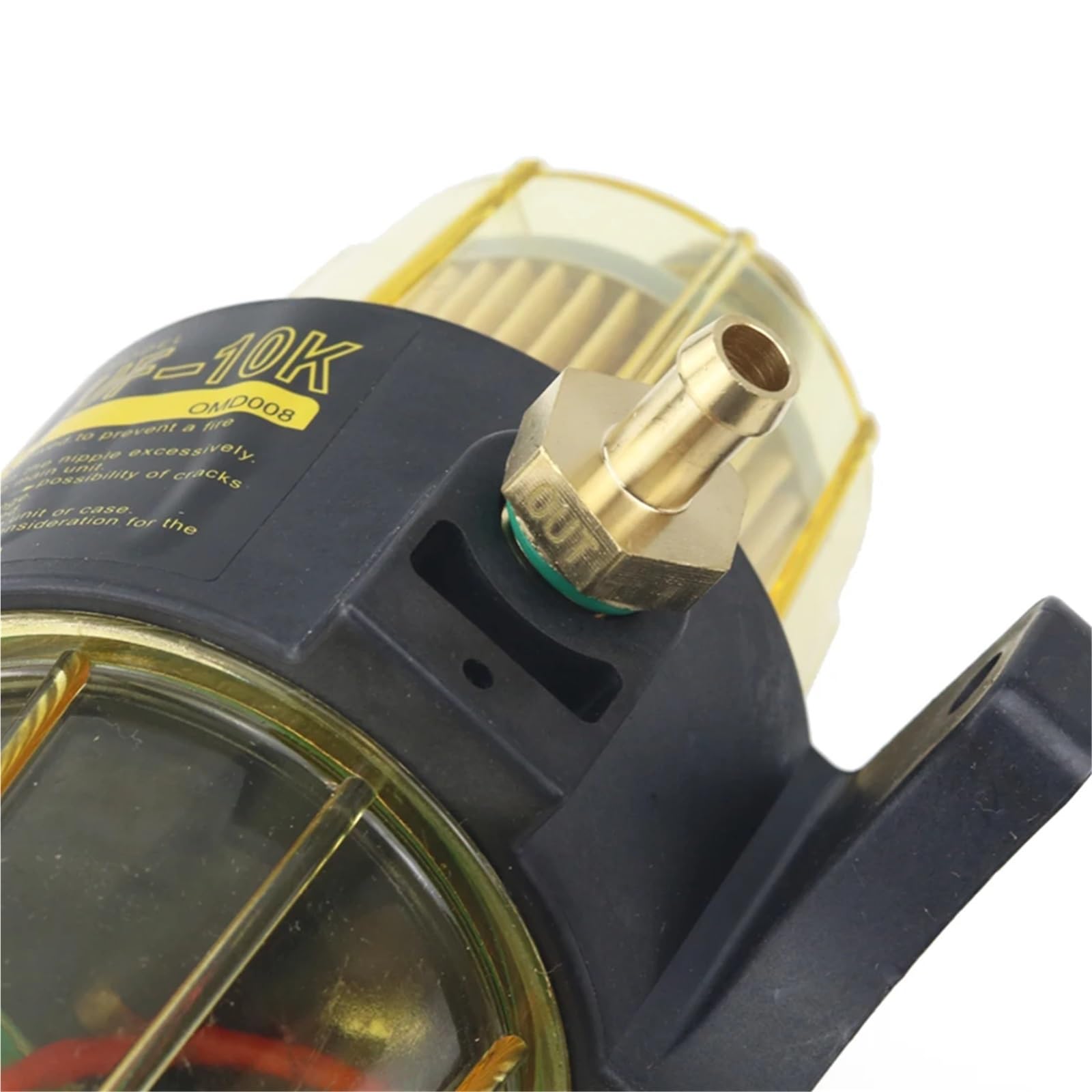 Filtro carburante UF10K Gruppo separatore acqua UF-10K con 2 elementi filtranti for motore fuoribordo