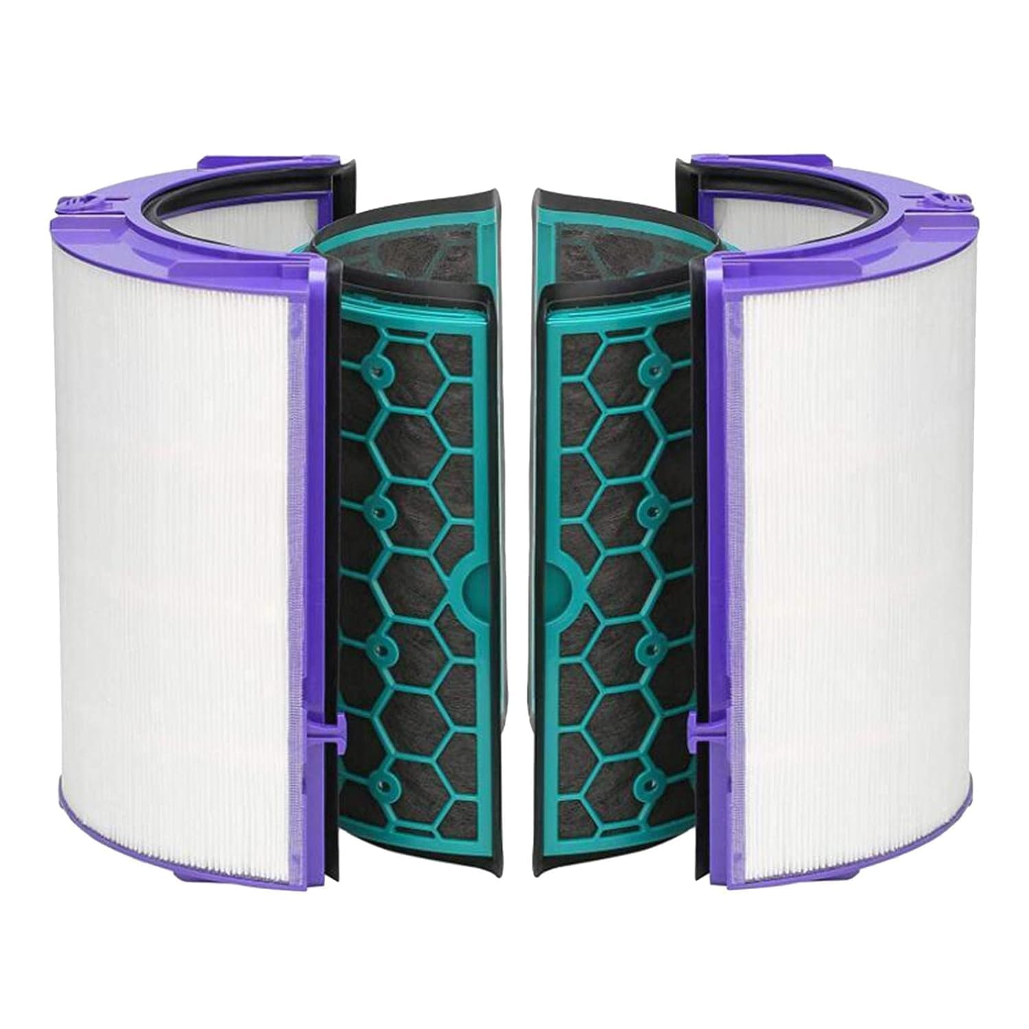 ILoveCleanAir TP04 HP04 DP04 Compatible Replacement Hepa Filter for Dyson HP04 TP04 DP04 TP05 DP05 Sealed Two Stage 360� Pure Cool Fan HEPA Filter & Activated Carbon Filter-image-12
