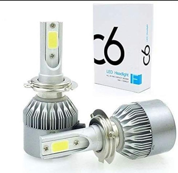 CarSwift C6 LED Headlight bulb H4 12V (set of 2) for Maruti Suzuki