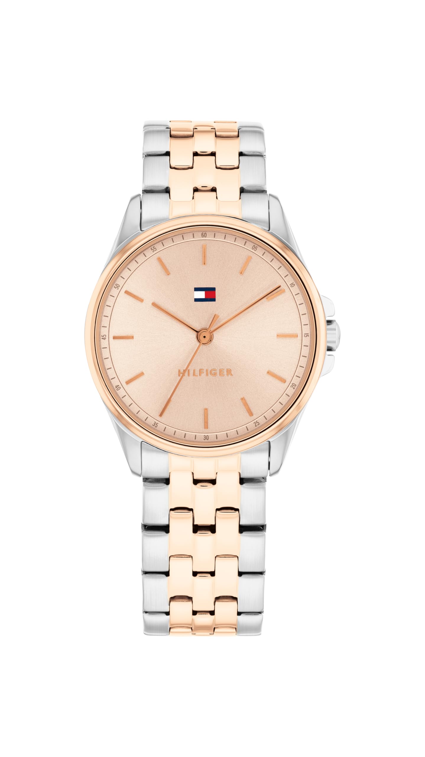 Tommy Hilfiger Women's Stainless Steel Size 12 Two Tone Bracelet Watch - W95378 1782772