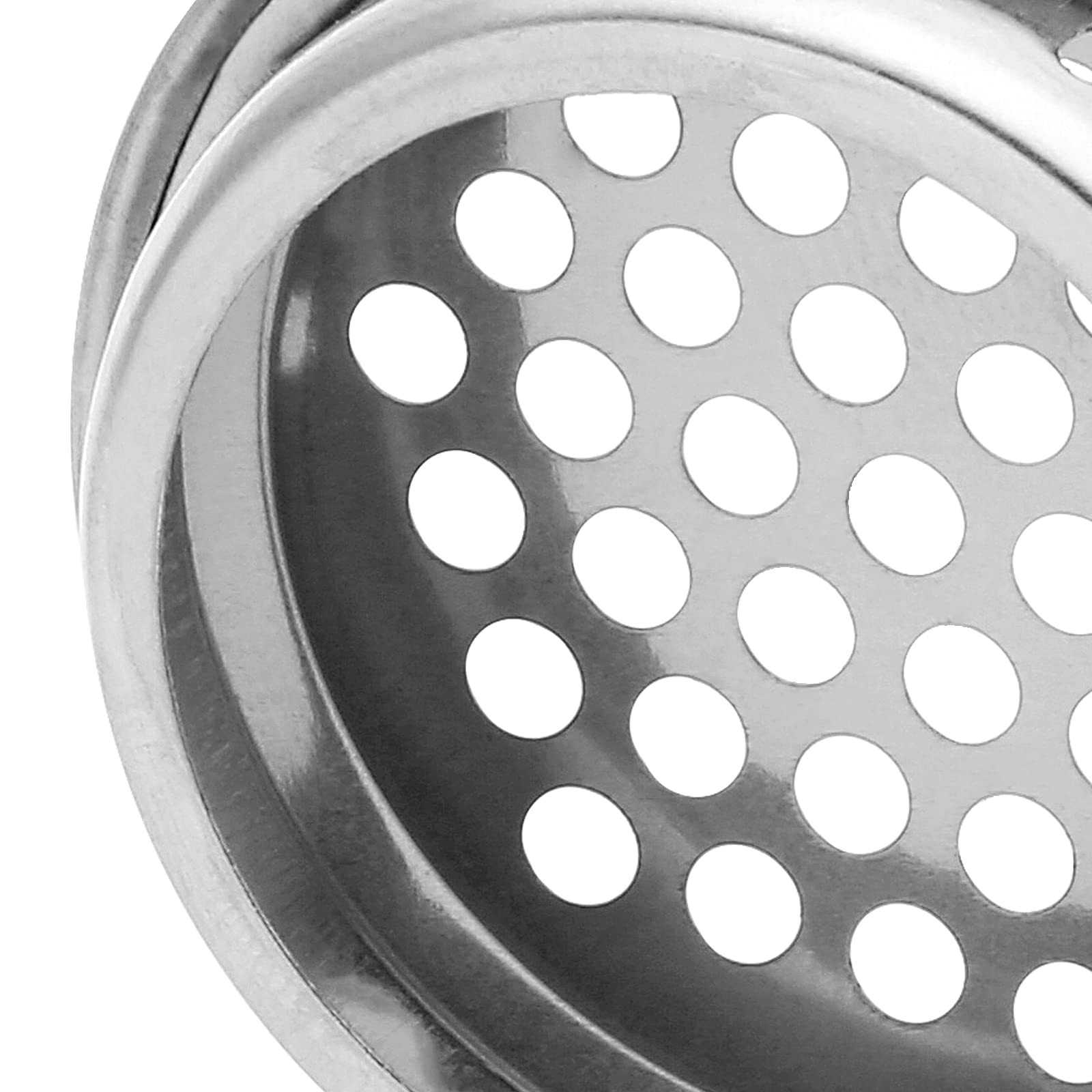 Piutouyar 20 Stück Lüftungsgitter – Edelstahl, Rund, 35 Mm, Für Schränke, Bad, Küche, Kleiderschrank