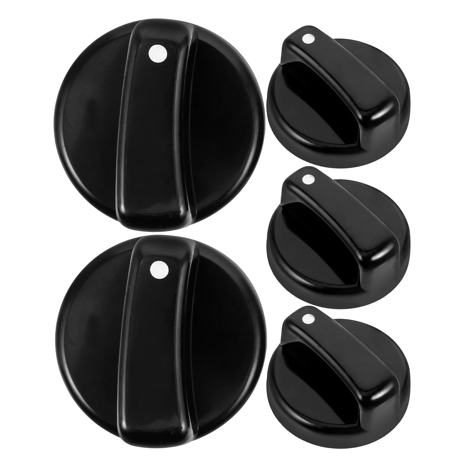 Bouton de commande table cuisson à gaz, 10 pièces, remplacement universel, interrupteur cuisinière en plastique Durable