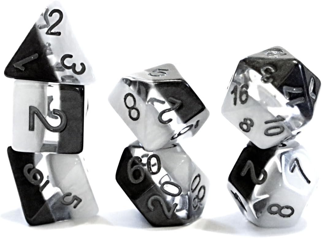 Gate Keeper Games & Dice Gate Keeper Games Supernova Dice Yin Yang, Multicolor